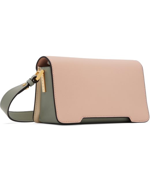 Marni Black Leather Trunkaroo Mini Shoulder Bag