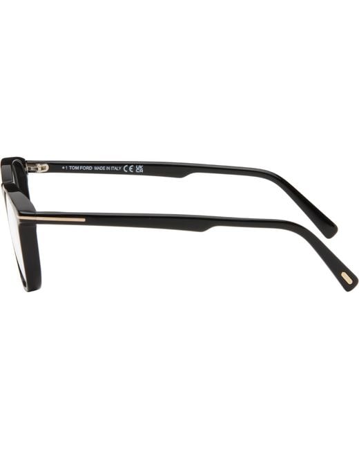 Tom Ford Black Square Glasses for men