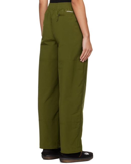 The North Face Green Khaki Easy Wind Lounge Pants