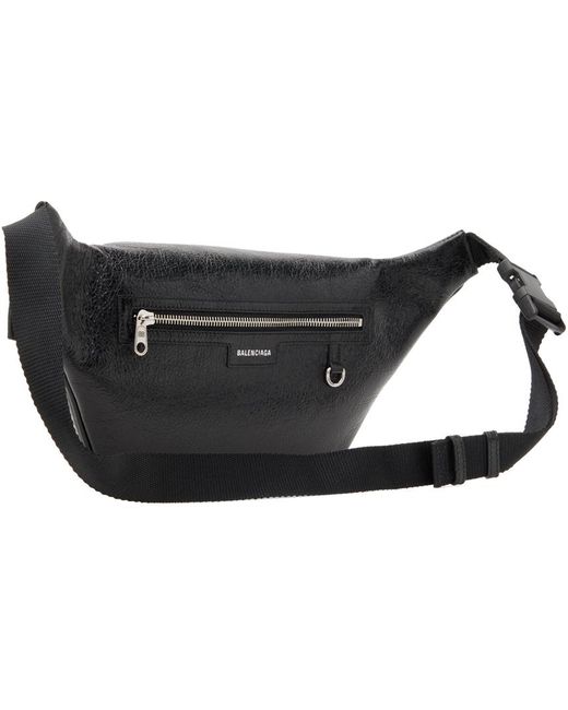 Balenciaga Black Superbusy Belt Bag for men