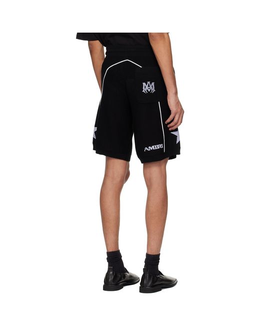 Amiri Black Sport Shorts for men