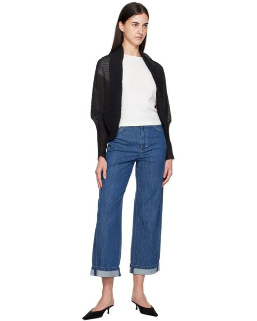 Max Mara Black Vesuvio Cardigan