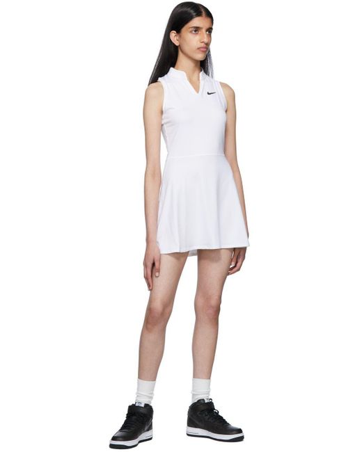 Nike Black White Dri-fit Victory Sport Dress