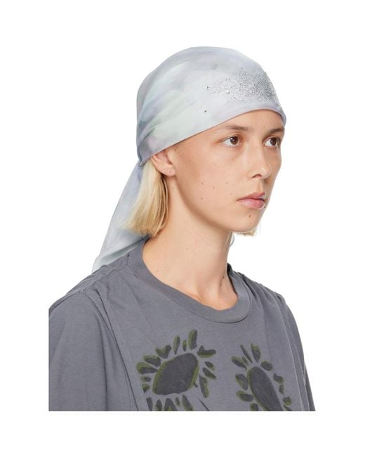 Collina Strada Blue Princess Foulard Scarf