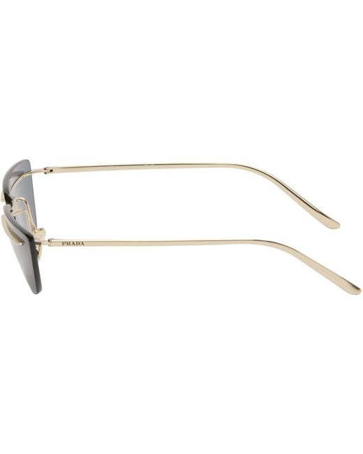 Prada Black Cat-Eye Sunglasses