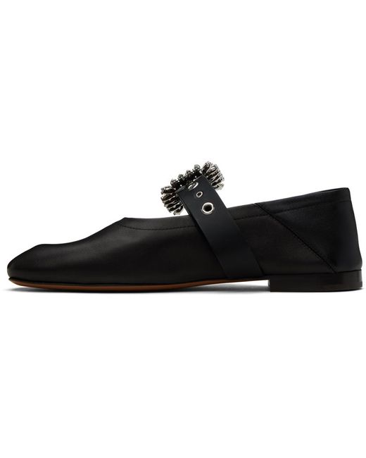 Wales Bonner Glide バレエシューズ ブラック | Lyst Wales Bonner Glide バレエシューズ ブラック | Lyst