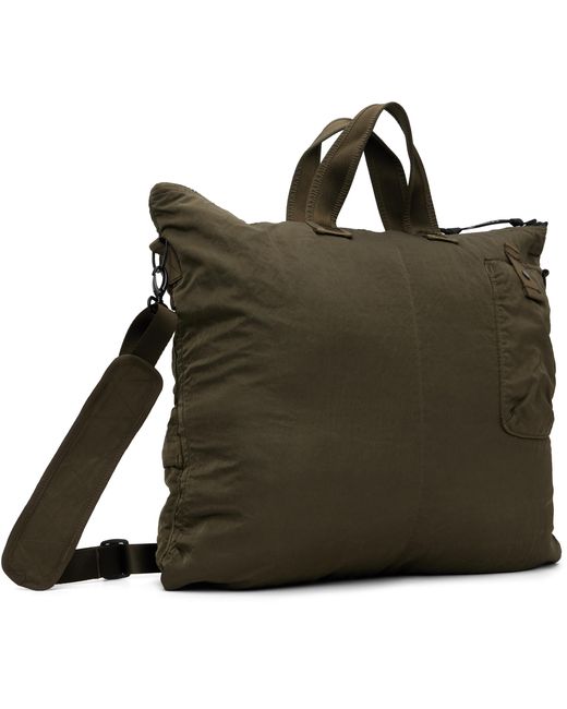 C.P. Company メンズ グリーン カーキ Nylon B トートバッグの通販はau