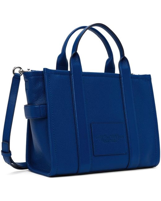 Marc Jacobs Blue 'The Leather Medium' Tote