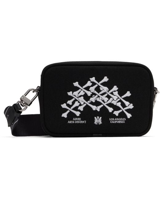 Amiri Bones Stacked Camera Case Bag in Black for Men | Lyst UK