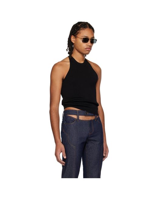 K.ngsley Black Ssense Exclusive Msb Racer Tank Top for men