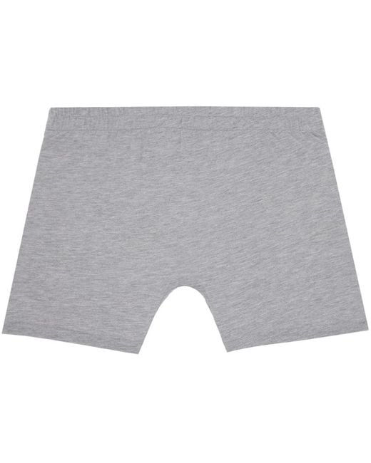 A.P.C. Black . Gray Cabourg Boxers for men