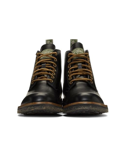 Polo Ralph Lauren Army Boot in Black for Men | Lyst Canada
