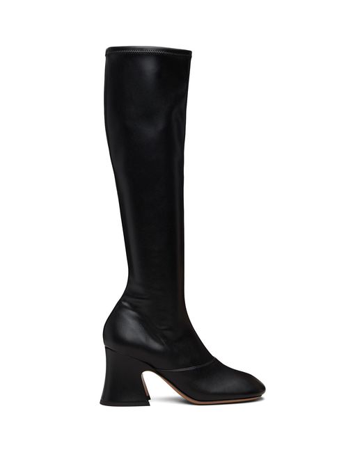 Chloé Black Janis Heeled Tall Boots
