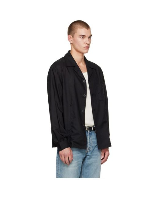 Our Legacy Black Private Shirt for men