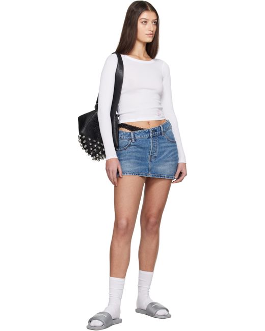 Alexander Wang Black Aw Pool Slides