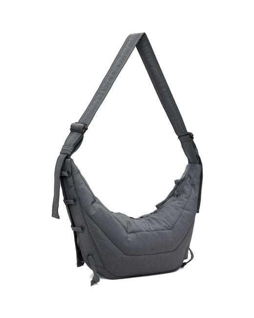 Lemaire Metallic Medium Soft Game Bag for men