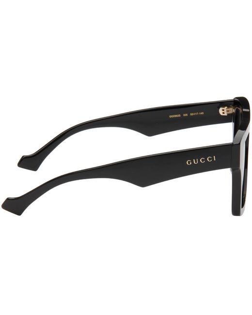 Gucci Black Square Sunglasses for men