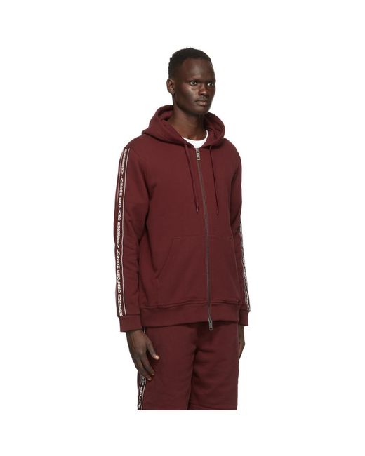 Burberry burgundy sales