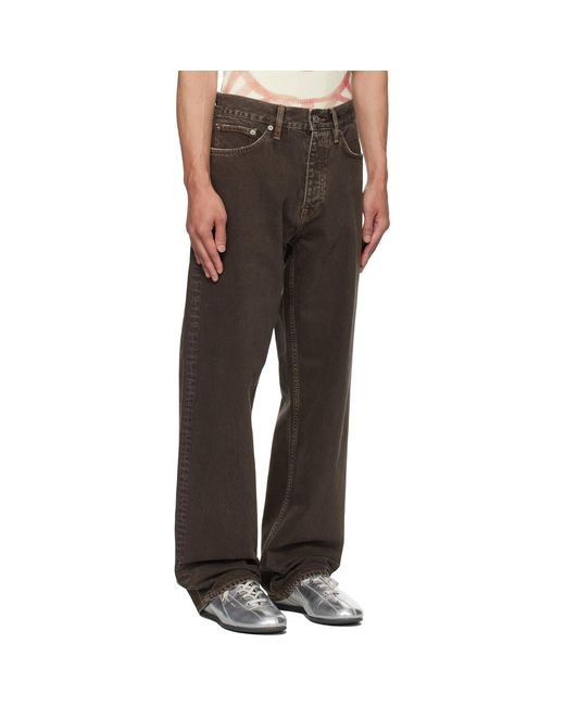 sunflower Black Loose Jeans for men