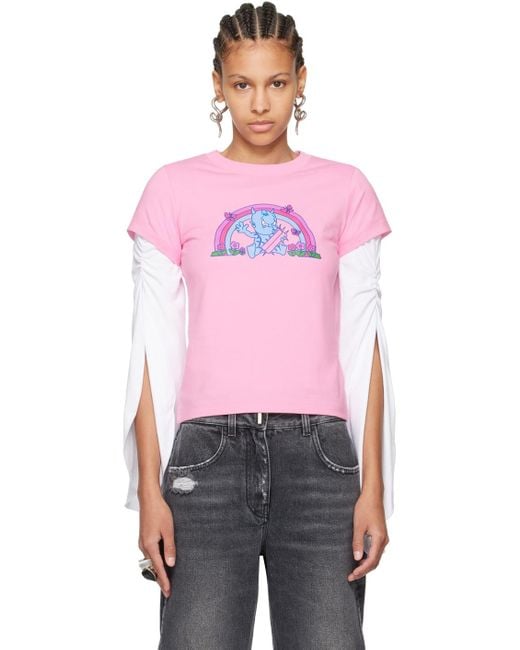 Abra Pink Happy Devil T-Shirt