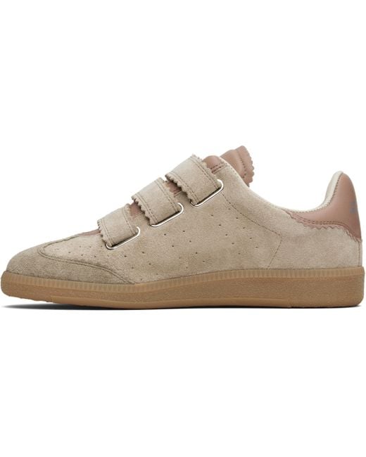 Isabel Marant Black Taupe Beth Sneakers