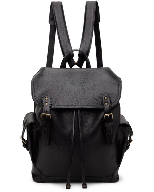 Officine Creative Black Rare 041 Backpack for men