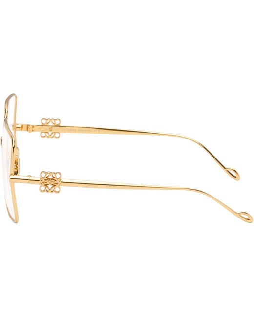 Loewe Metallic Square Glasses for men