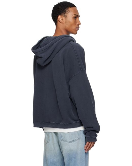 Enfants Riches Deprimes Classic Logo Hoodie in Blue for Men | Lyst