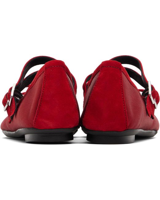 Hai Red Reqins Edition Hemily Ballerina Flats
