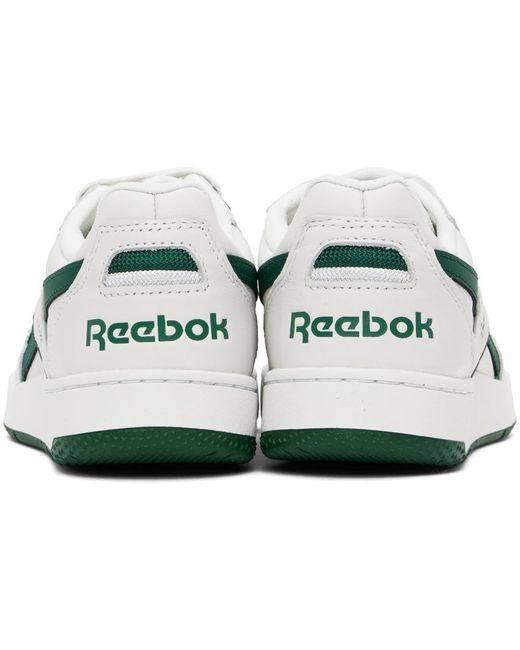 Baskets de basketball bb 4000 ii blanc et vert Reebok pour homme en coloris Black
