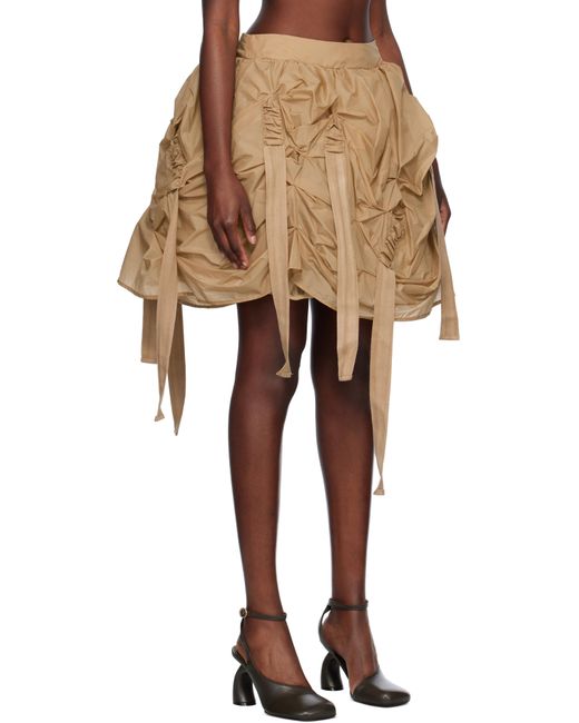 Renaissance Renaissance Natural Versailles Midi Skirt