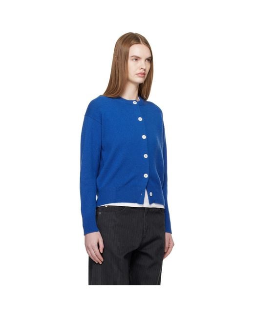 &Daughter Blue Ada Crewneck Cardigan