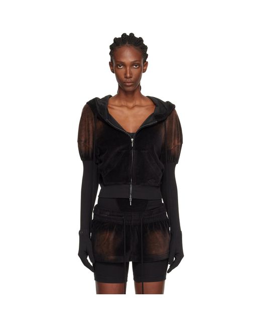 Pull À Capuche Paris Noir KNWLS en coloris Black