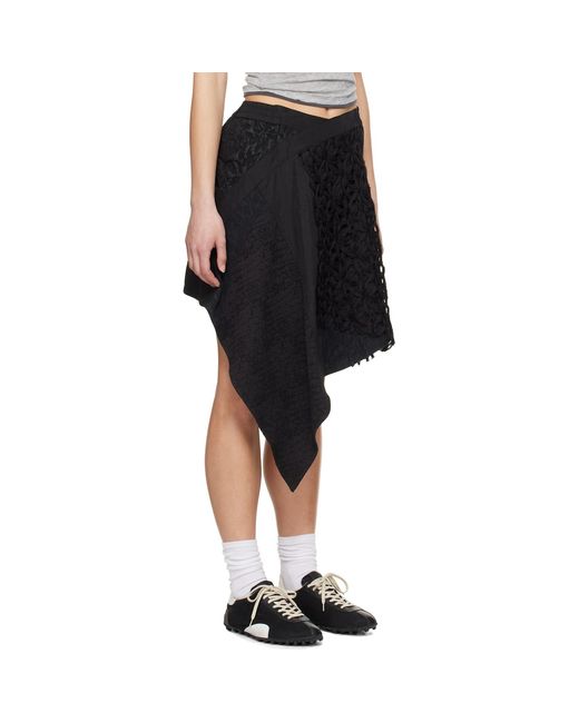 Adererror Black Medium Miniskirt