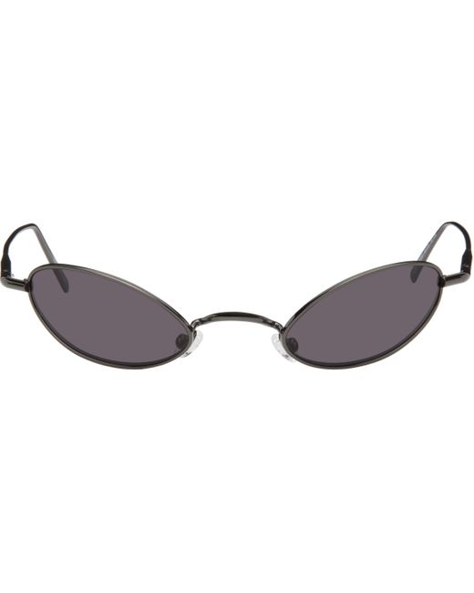 Acne Black Steel Sunglasses