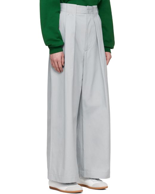 Pantalon gris à plis ronds MERYLL ROGGE pour homme en coloris Multicolor