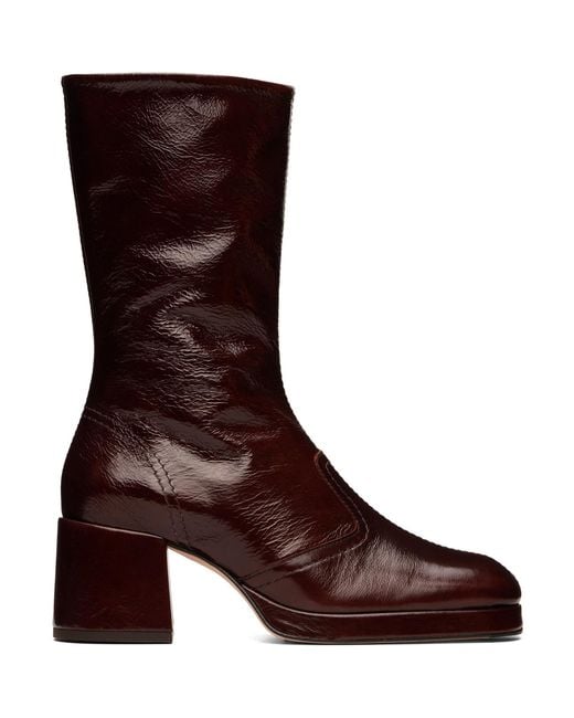 Miista Brown Cass Boots