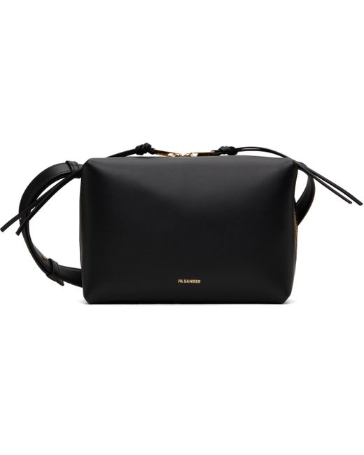 Jil Sander ブラック スモール Pillow Camera バッグ Black