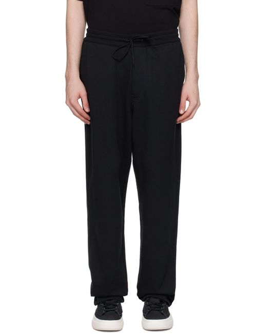 Pantalon de survêtement droit noir Y-3 pour homme en coloris Black