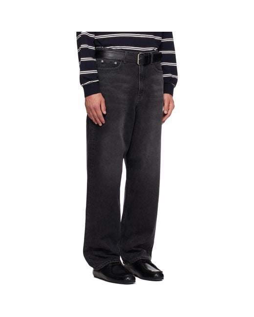 DUNST Blue Straight Regular Jeans for men