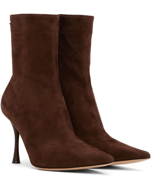 Gianvito Rossi Brown Dunn Boots