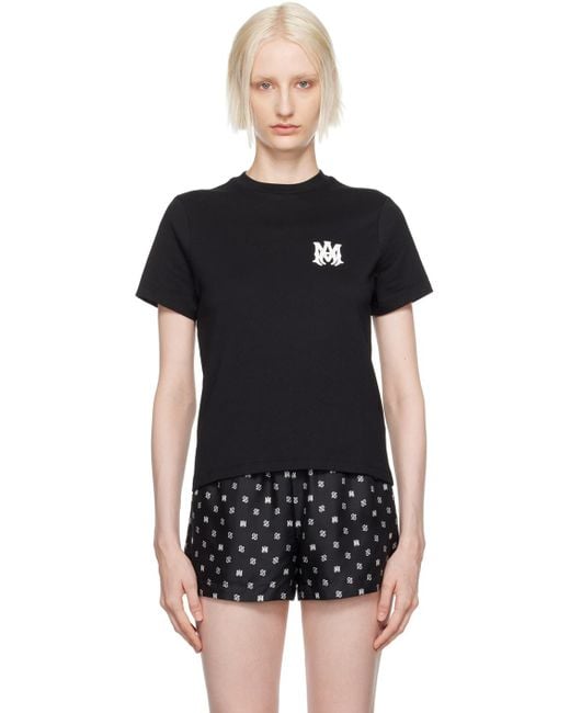 Amiri Black Core Logo T-Shirt