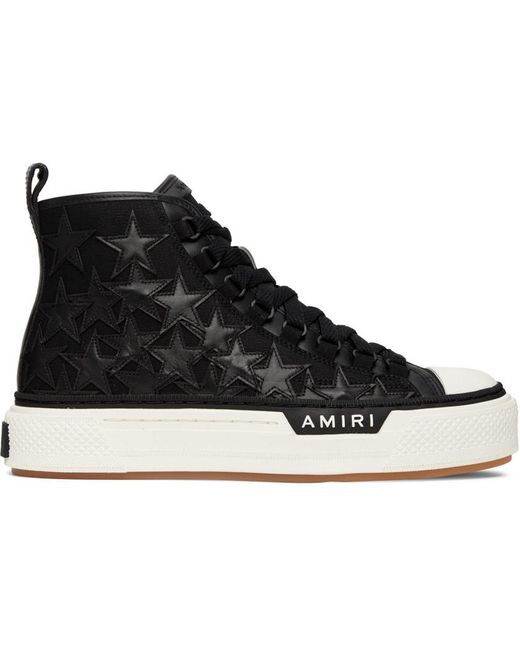Amiri Stars Court High-top Sneakers in Black for Men | Lyst