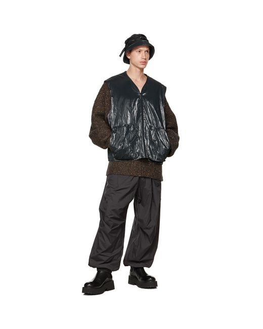 A.A.Spectrum光谱 Black Kardiel Cardigan Set for men