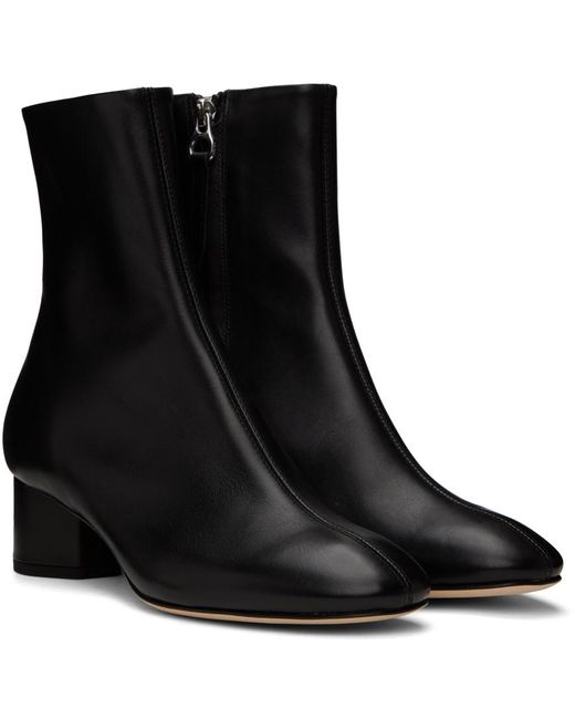 Aeyde Black Allegra Ankle Boots