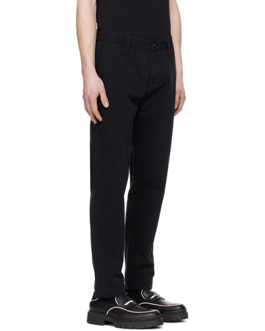 Pantalon fuselé noir HUGO pour homme en coloris Black