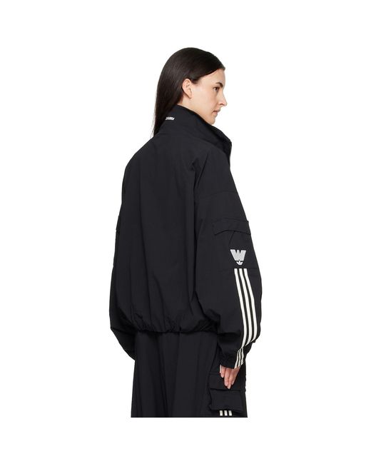 Willy Chavarria Black Adidas Originals Edition Cargo Jacket