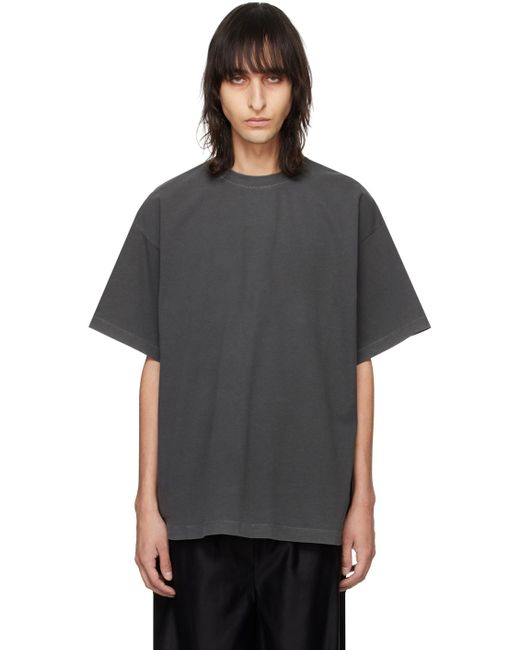 T-shirt blocco noir Max Mara pour homme en coloris Black