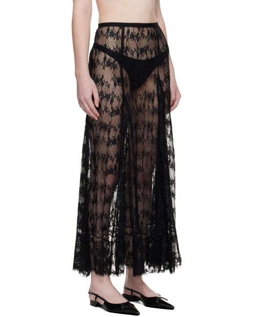 Collina Strada Black Pamela Maxi Skirt