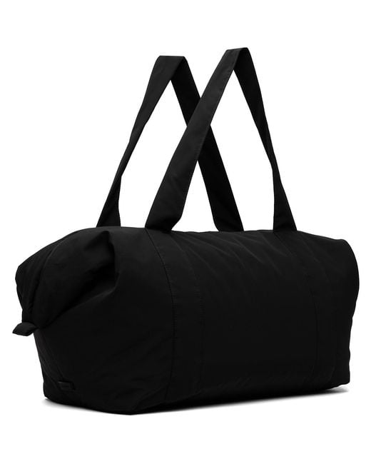 The Row Black Max Duffle Bag for men